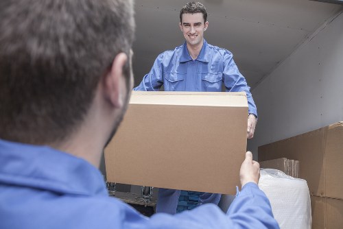 Commercial moving team planning a relocation in Coventgarden