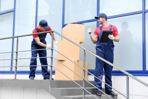 Professional packing and furniture handling for a central London move