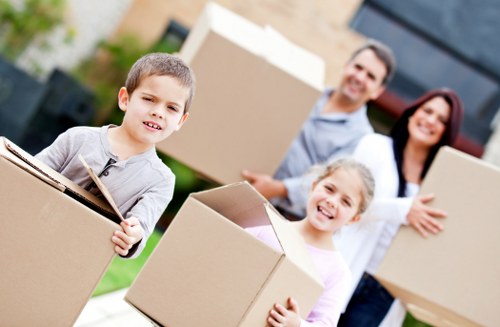 Careful packing and handling of household items for a Covent Garden move