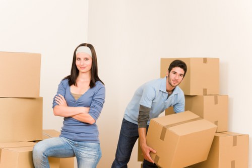 Careful furniture handling during a Coventgarden house move