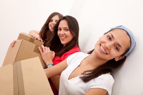 Professional movers assisting with residential relocation near Covent Garden