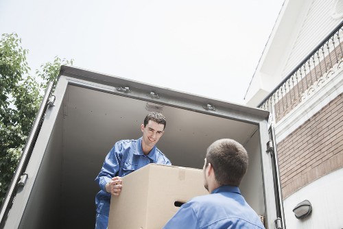 Van service handling a small flat or office relocation